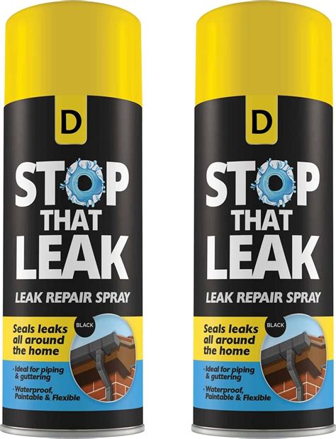 pipe sealant spray|Amazon.com: Spray Leak Sealant